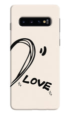 Soul Line Samsung S10 Hard Case Back Cover by Casekaro