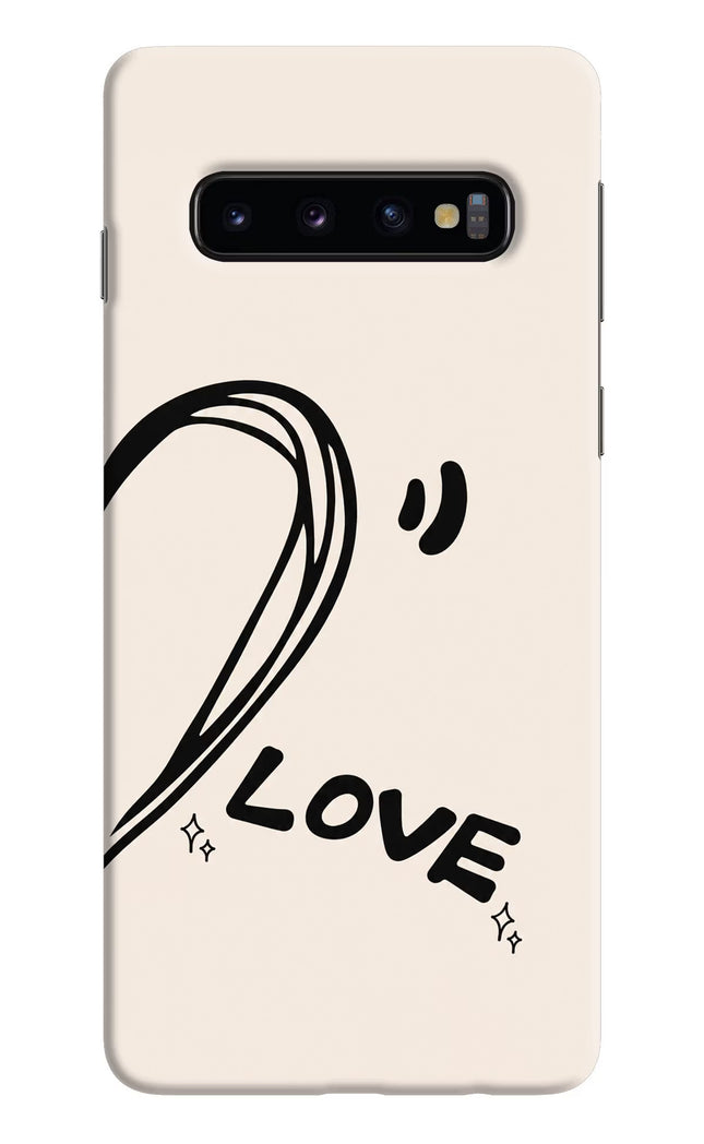 Soul Line Samsung S10 Hard Case Back Cover by Casekaro