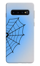 Blue Web Samsung S10 Hard Case Back Cover by Casekaro