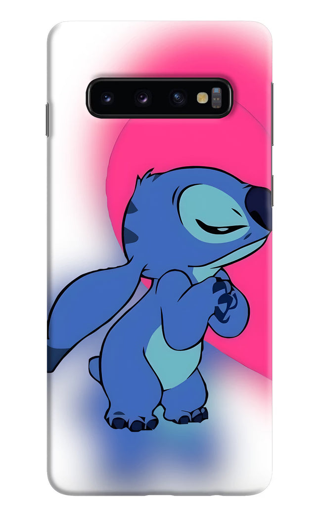 Stitch Hug Samsung S10 Hard Case Back Cover by Casekaro
