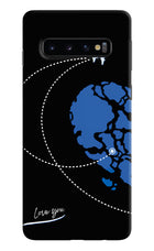 Love Orbit Samsung S10 Hard Case Back Cover by Casekaro