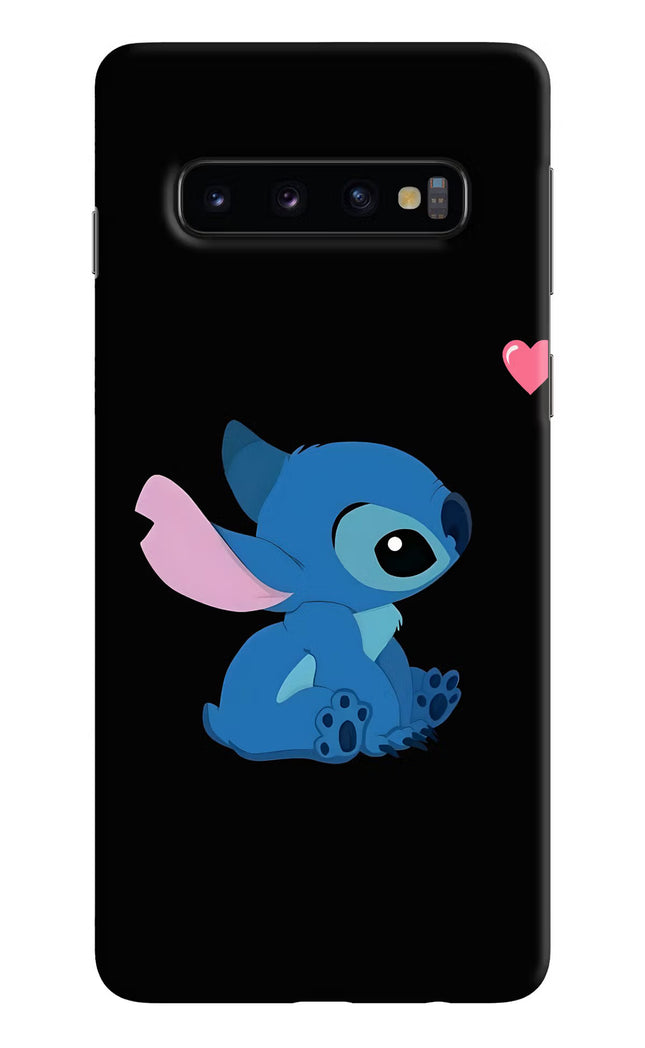 Stitch Crush Samsung S10 Hard Case Back Cover by Casekaro