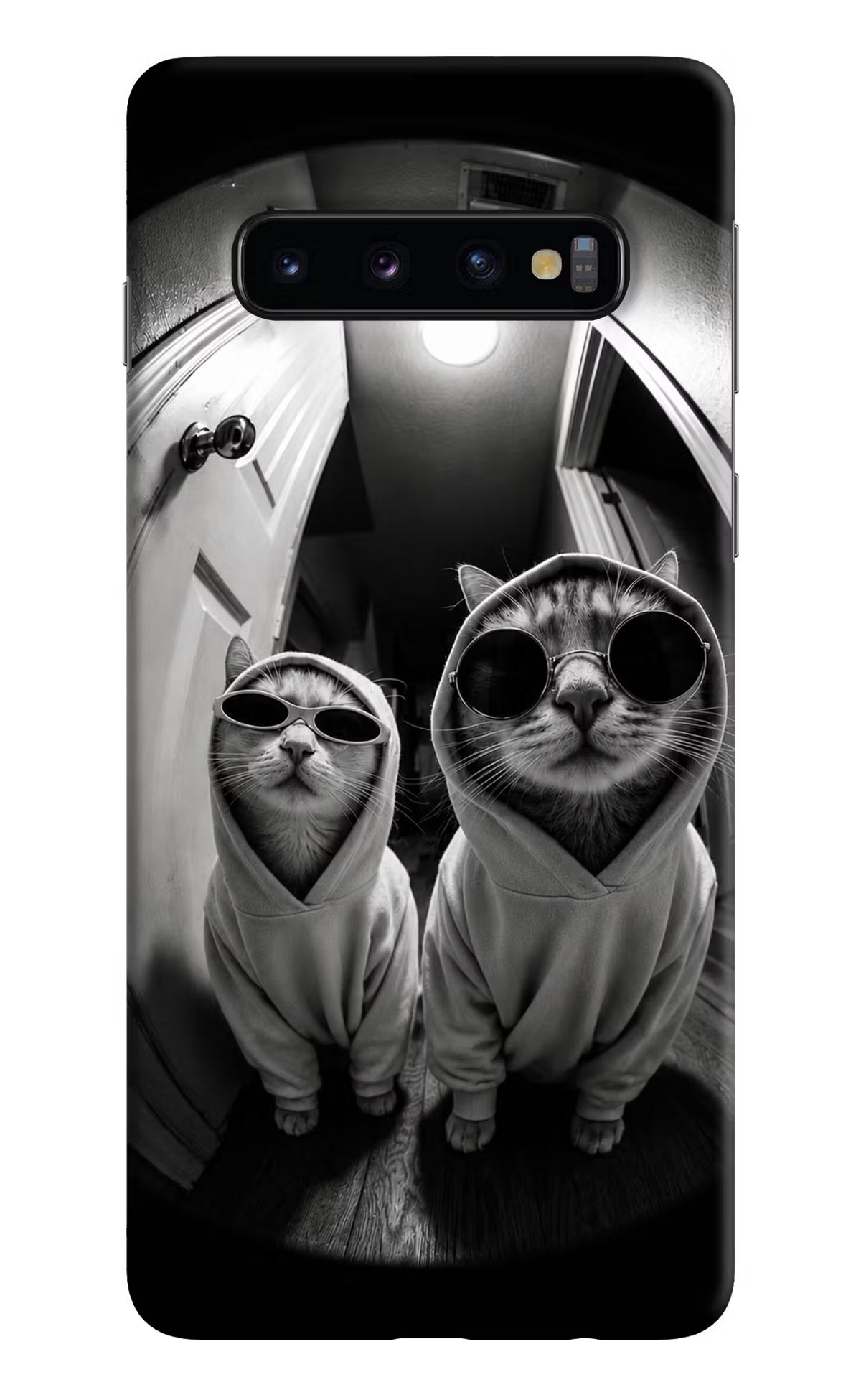 Hood Cats Samsung S10 Back Cover