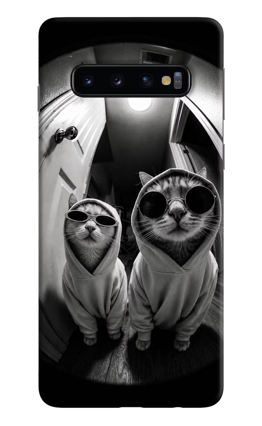 Hood Cats Samsung S10 Hard Case Back Cover by Casekaro