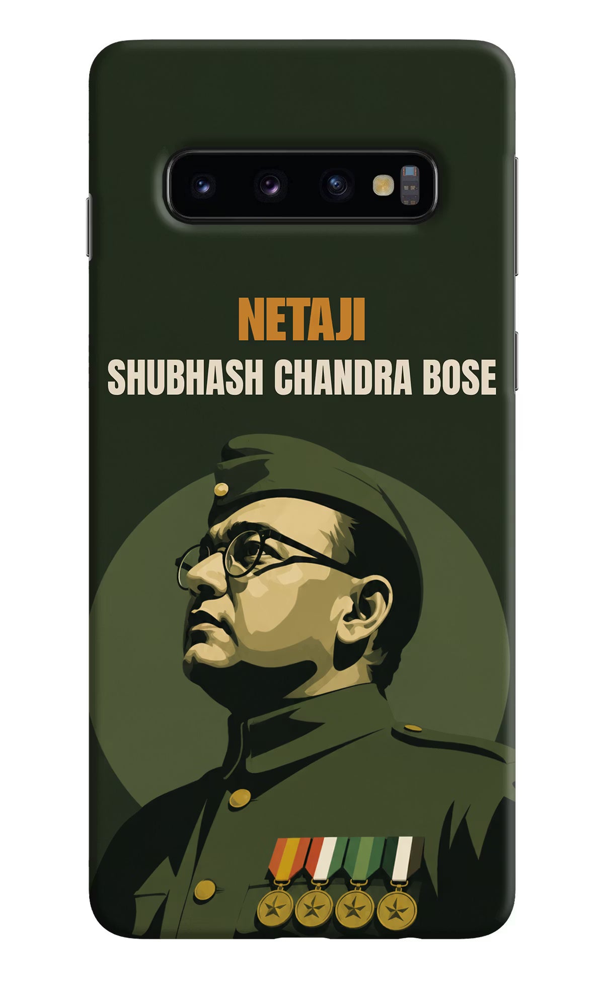 Netaji Legacy Samsung S10 Back Cover