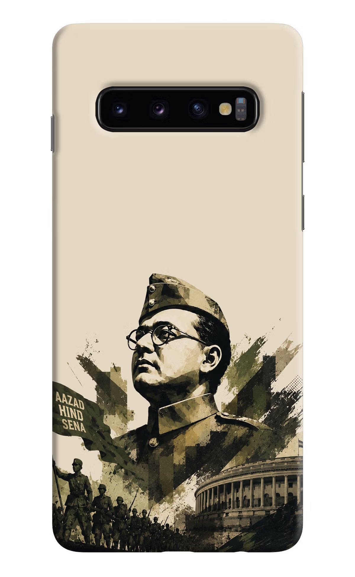 Netaji Rising Samsung S10 Back Cover