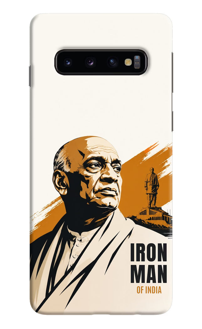 Sardar Patel Iron Will Samsung S10 Hard Case Back Cover by Casekaro