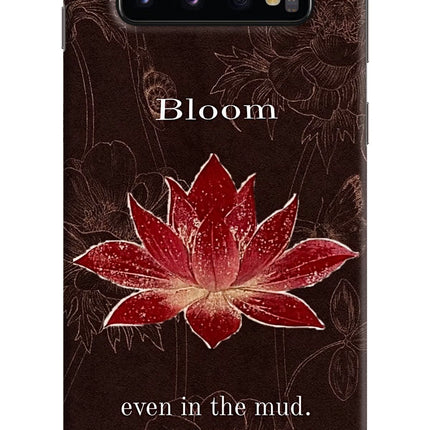 Bloom Samsung S10 Hard Case Back Cover by Casekaro