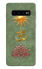 Om & Lotus Samsung S10 Back Cover