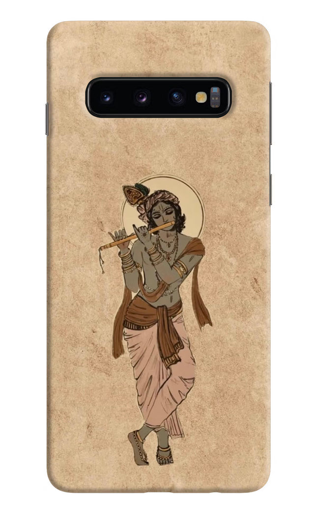 Krishna Samsung S10 Hard Case Back Cover by Casekaro