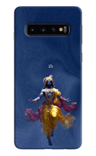 Cosmic Krishna Samsung S10 Hard Case Back Cover by Casekaro