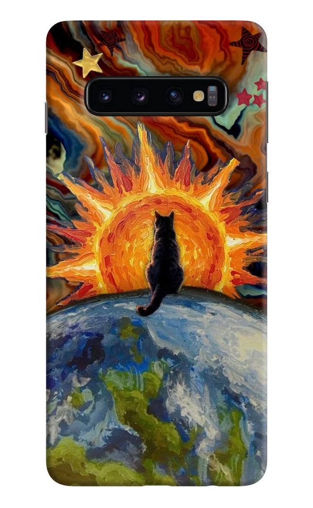 Sunrise Beyond Samsung S10 Hard Case Back Cover by Casekaro
