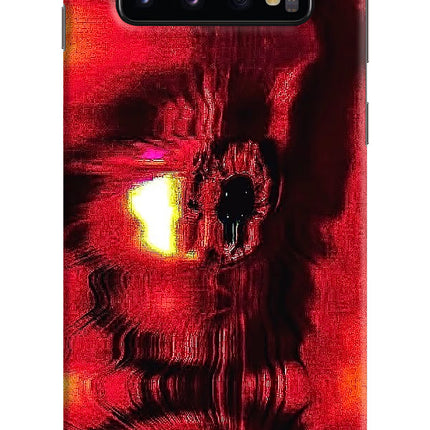 Fire Eye Samsung S10 Hard Case Back Cover by Casekaro