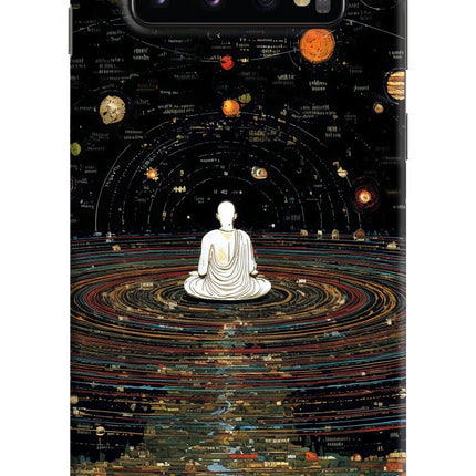 Space Monk Samsung S10 Hard Case Back Cover by Casekaro