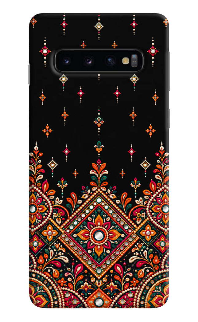 Noir Mehfil Samsung S10 Hard Case Back Cover by Casekaro