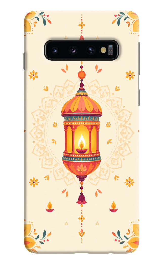 Golden Lantern Samsung S10 Back Cover