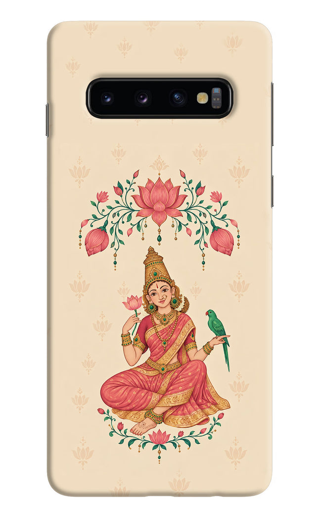 Goddess Lakshmi Samsung S10 Back Cover