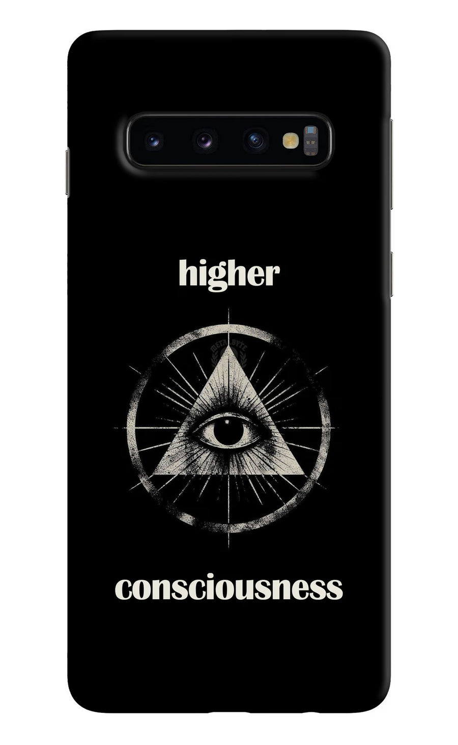 Illuminati Eye Samsung S10 Back Cover, Hard case