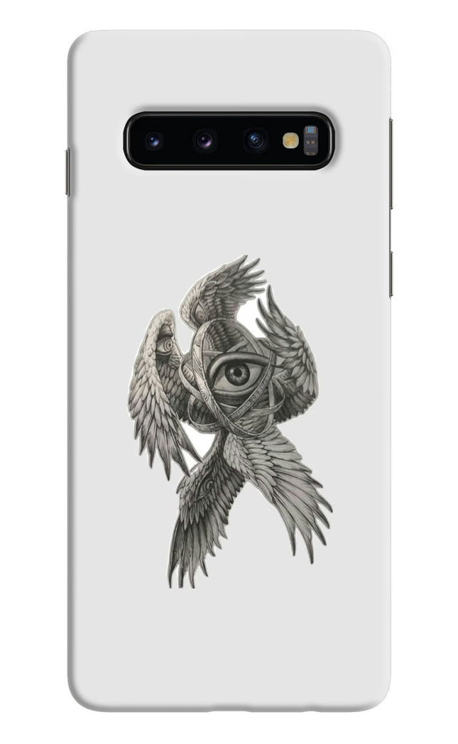 Accurate Angel Samsung S10 Hard Case Back Cover by Casekaro