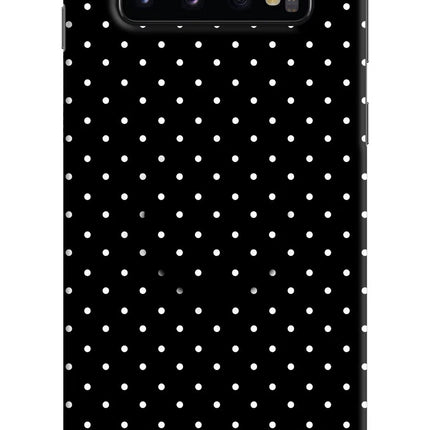 White Dots Samsung S10 Pop Case by Casekaro