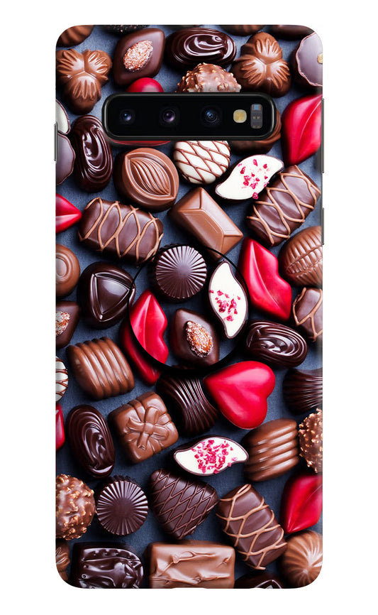 Chocolates Samsung S10 Pop Case by Casekaro