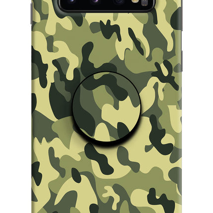 Camouflage Samsung S10 Pop Case by Casekaro