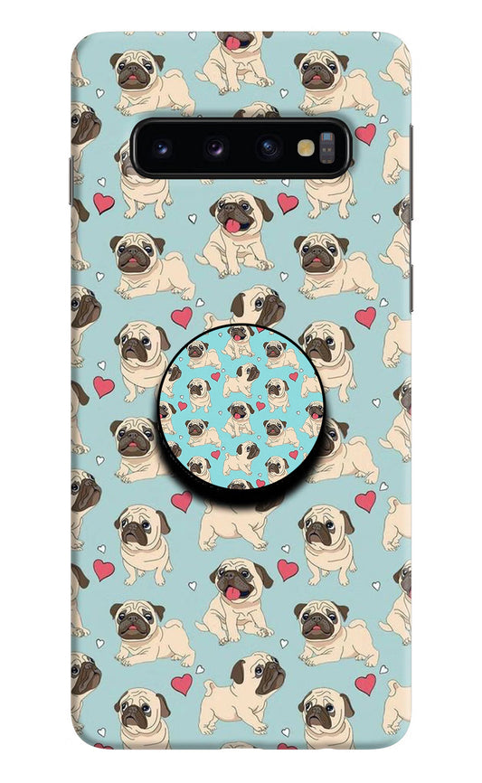 Pug Dog Samsung S10 Pop Case by Casekaro