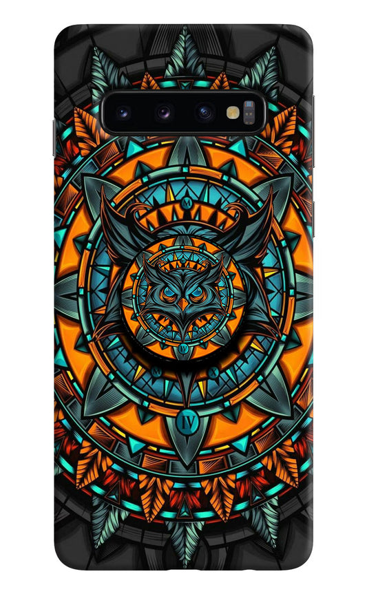 Angry Owl Samsung S10 Pop Case by Casekaro