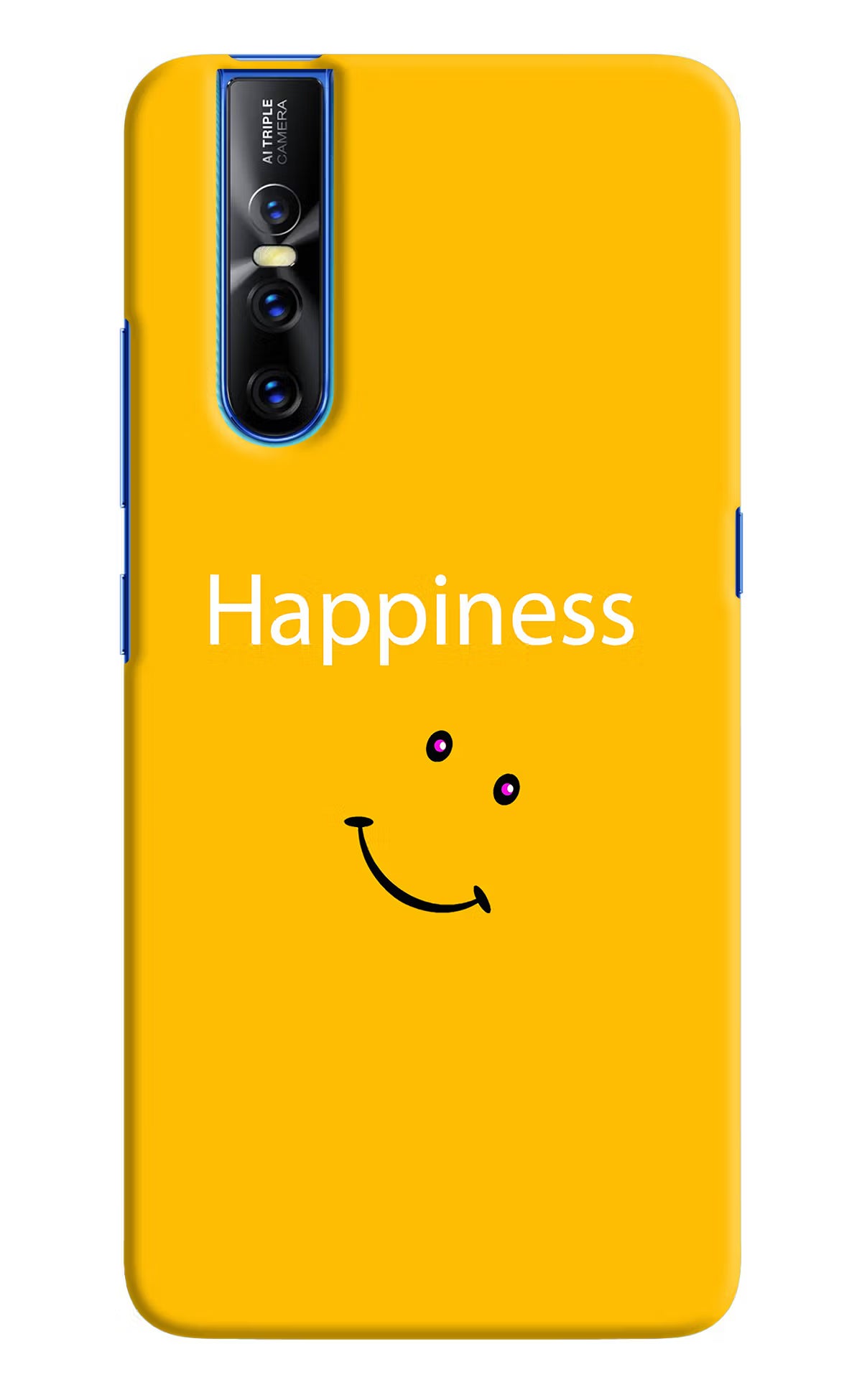Happiness With Smiley Vivo V15 Pro Hard Case Back Cover by Casekaro