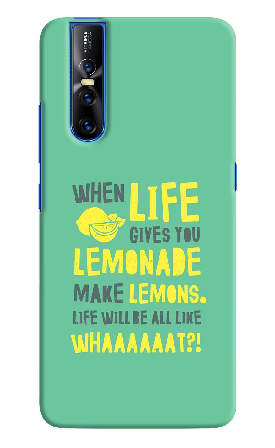 Quote Vivo V15 Pro Back Cover, Hard case