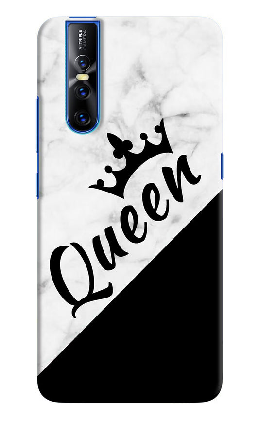Queen Vivo V15 Pro Hard Case Back Cover by Casekaro