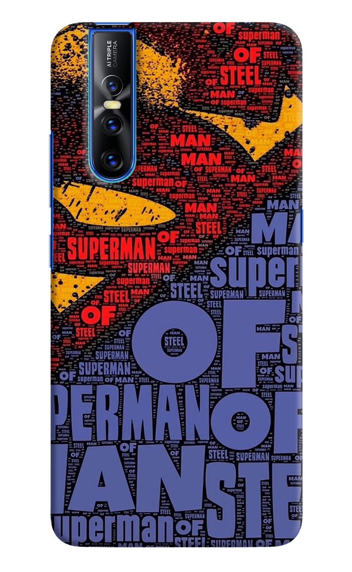 Superman Vivo V15 Pro Hard Case Back Cover by Casekaro