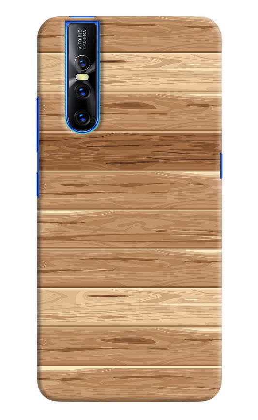 Wooden Vector Vivo V15 Pro Hard Case Back Cover by Casekaro