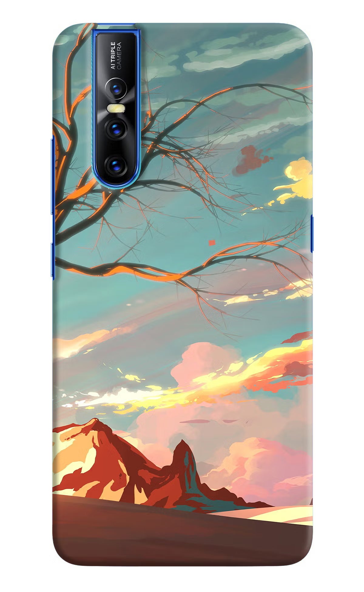 Scenery Vivo V15 Pro Hard Case Back Cover by Casekaro