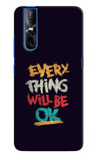 Everything Will Be Ok Vivo V15 Pro Hard Case Back Cover by Casekaro