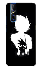 Goku Shadow Vivo V15 Pro Hard Case Back Cover by Casekaro
