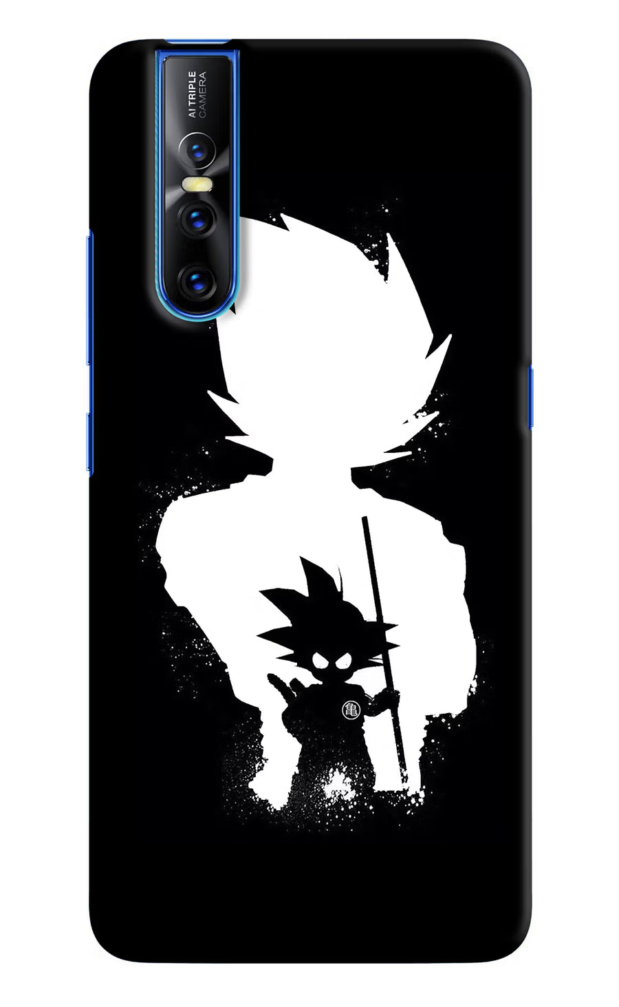 Goku Shadow Vivo V15 Pro Back Cover, Hard case