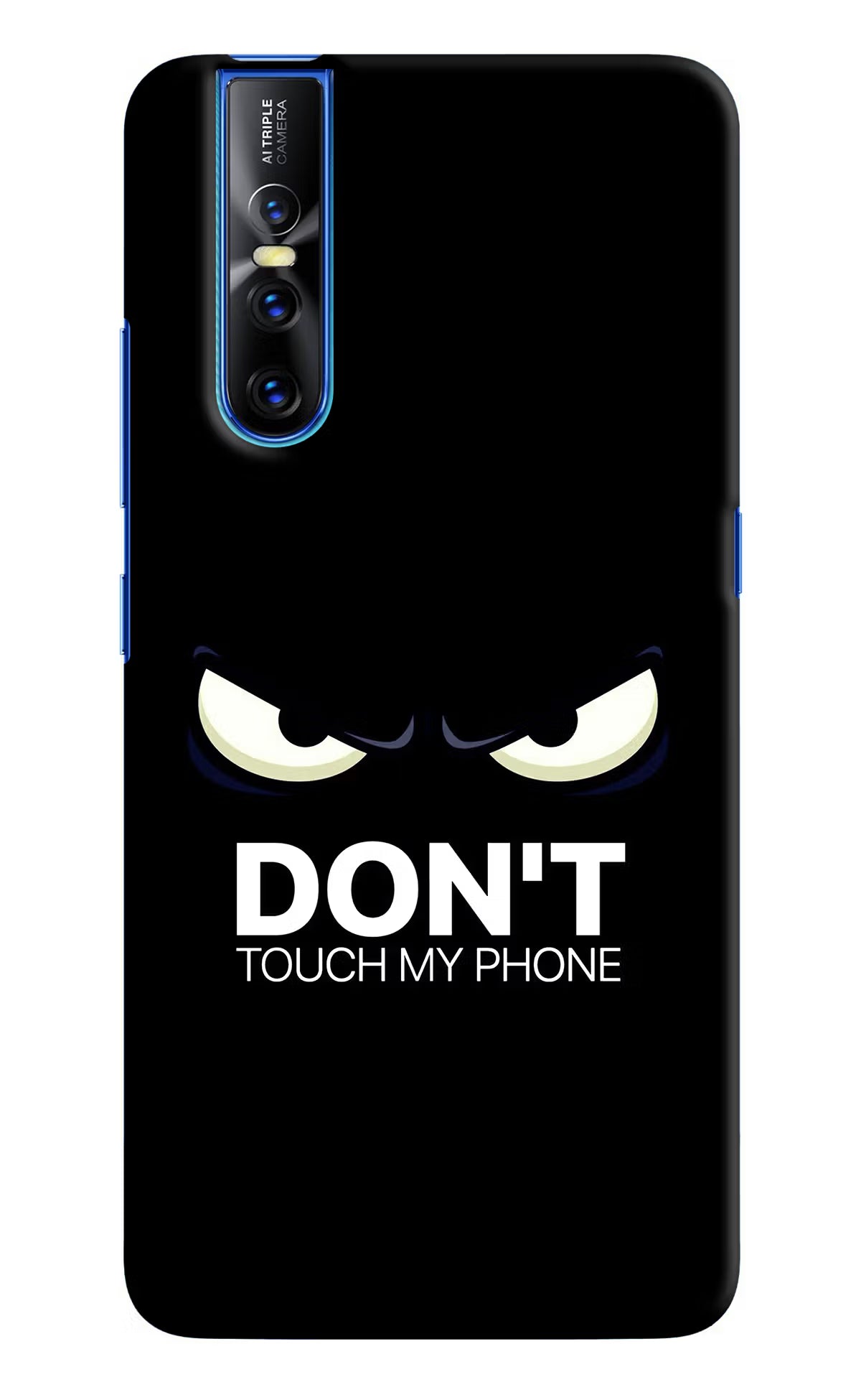 Don'T Touch My Phone Vivo V15 Pro Hard Case Back Cover by Casekaro