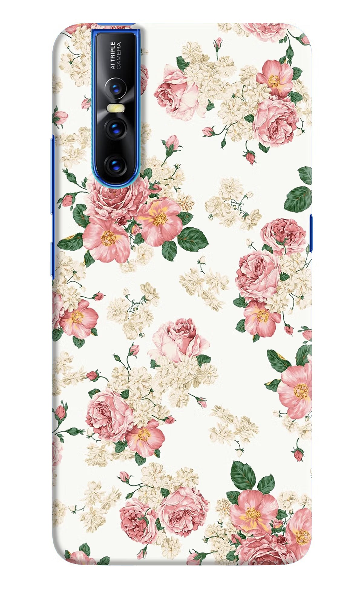 Flowers Vivo V15 Pro Hard Case Back Cover by Casekaro