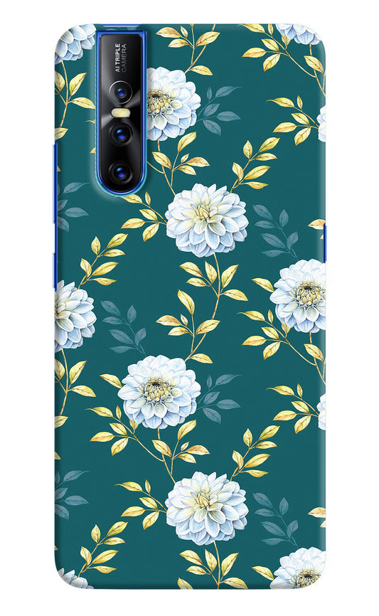 Flowers Vivo V15 Pro Hard Case Back Cover by Casekaro