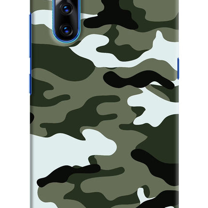 Camouflage Vivo V15 Pro Hard Case Back Cover by Casekaro