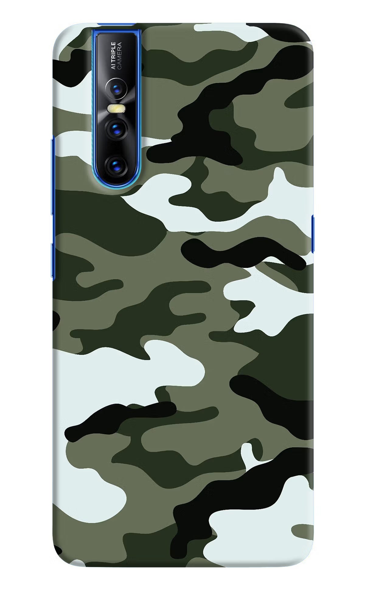 Camouflage Vivo V15 Pro Hard Case Back Cover by Casekaro