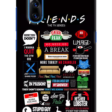 FRIENDS Vivo V15 Pro Hard Case Back Cover by Casekaro