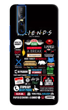 FRIENDS Vivo V15 Pro Hard Case Back Cover by Casekaro