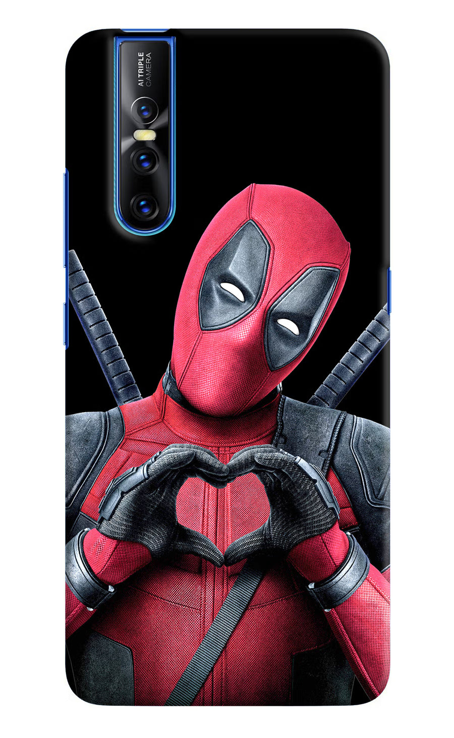 Deadpool Vivo V15 Pro Back Cover, Hard case