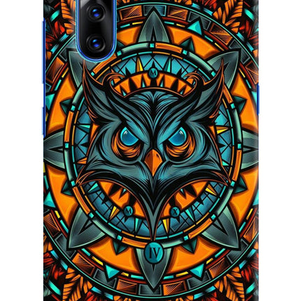 Angry Owl Art Vivo V15 Pro Hard Case Back Cover by Casekaro