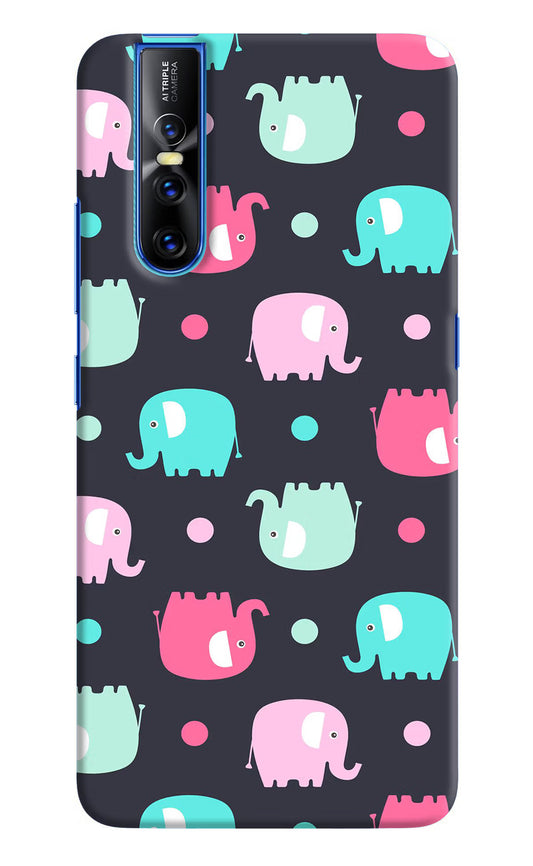 Elephants Vivo V15 Pro Hard Case Back Cover by Casekaro