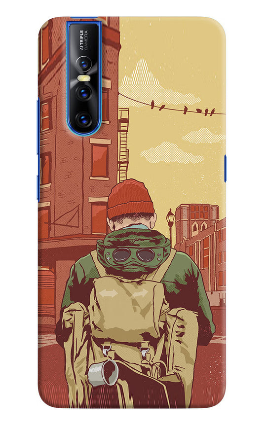 Adventurous Vivo V15 Pro Hard Case Back Cover by Casekaro
