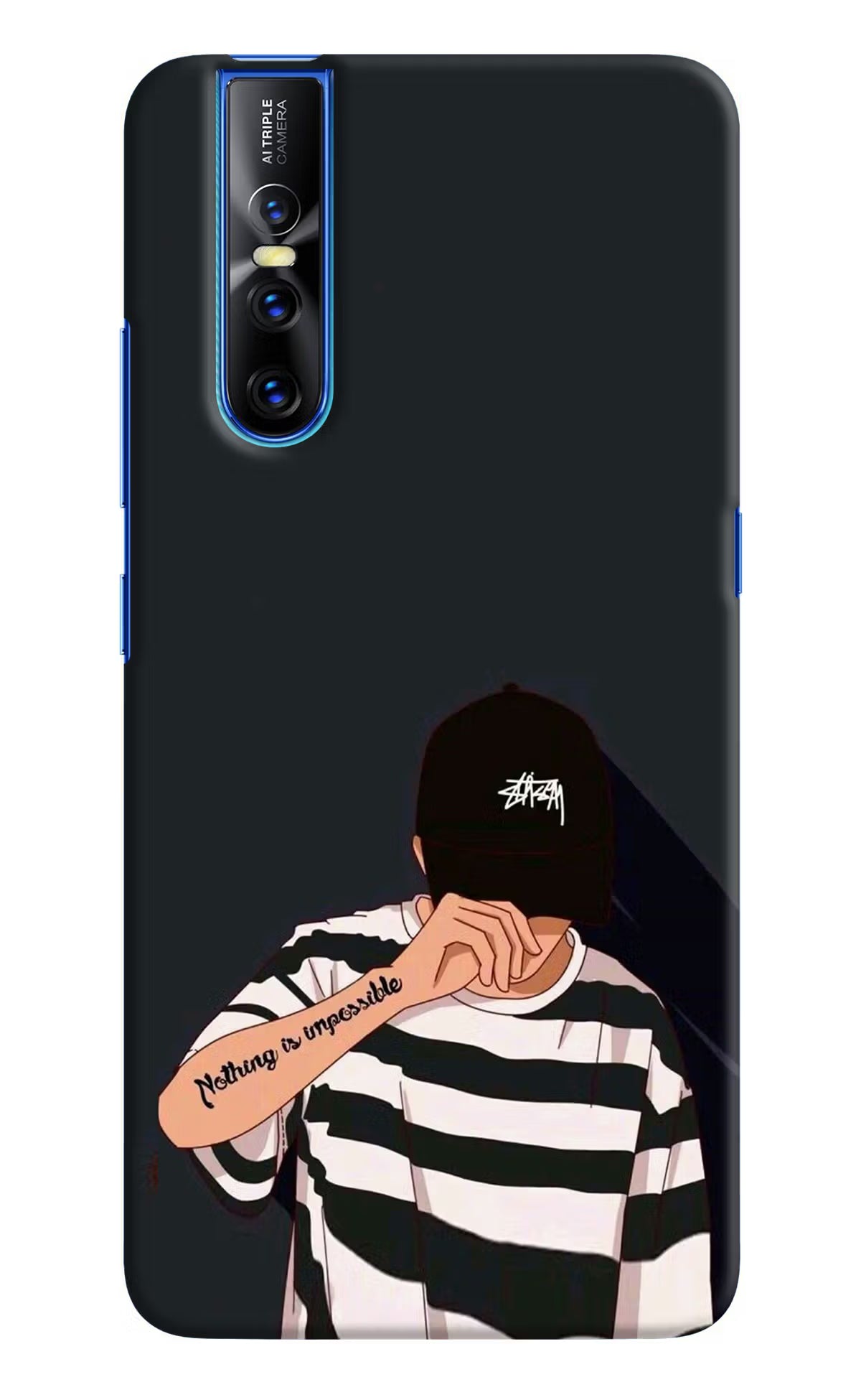 Aesthetic Boy Vivo V15 Pro Hard Case Back Cover by Casekaro
