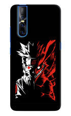 Naruto Two Face Vivo V15 Pro Hard Case Back Cover by Casekaro